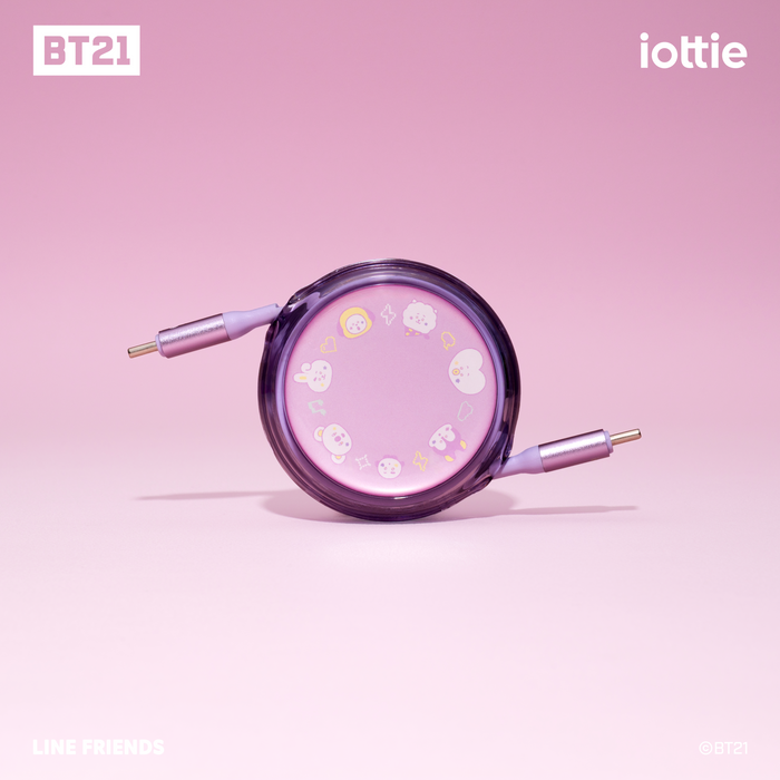 100W Retractable USB-C Cable