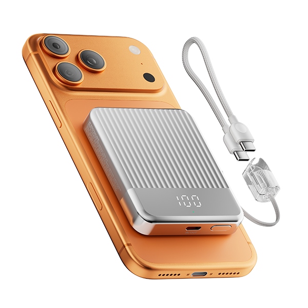 Velox 5K Mini Power Bank SIlver