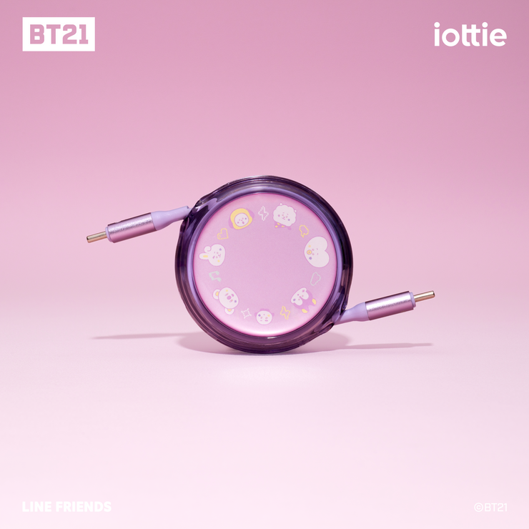 100W Retractable USB-C Cable