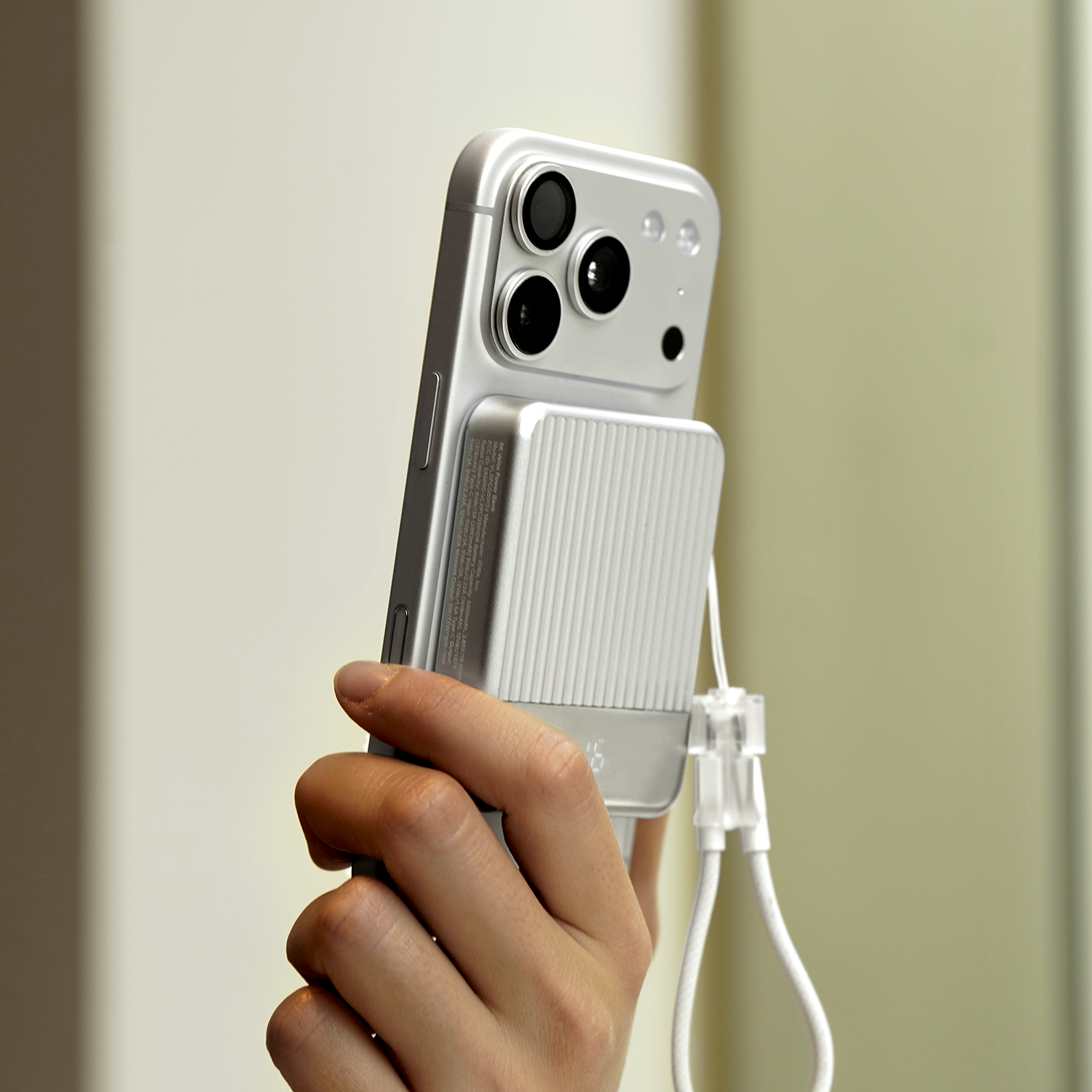 Velox 5K Mini Power Bank SIlver