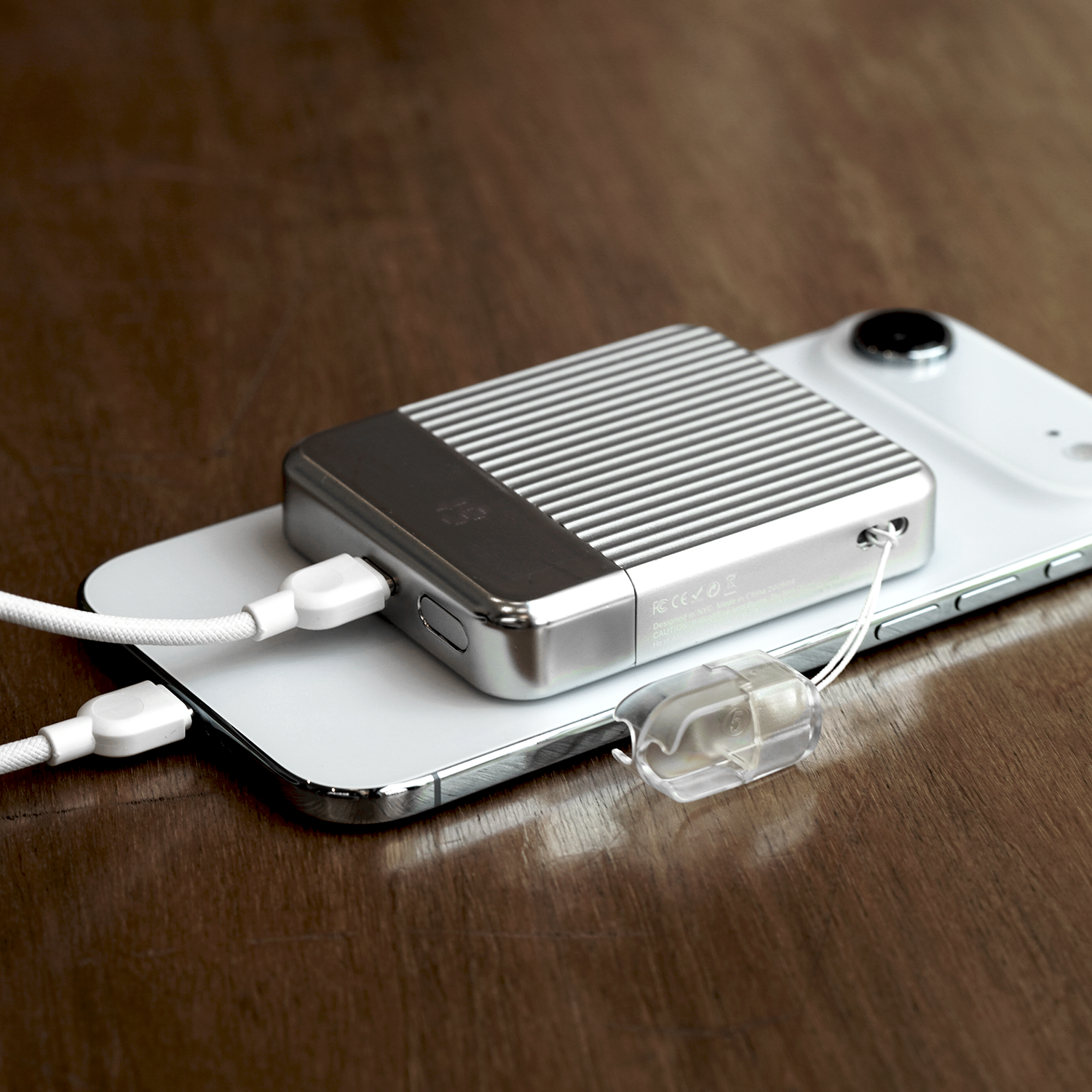 Velox 5K Mini Power Bank SIlver