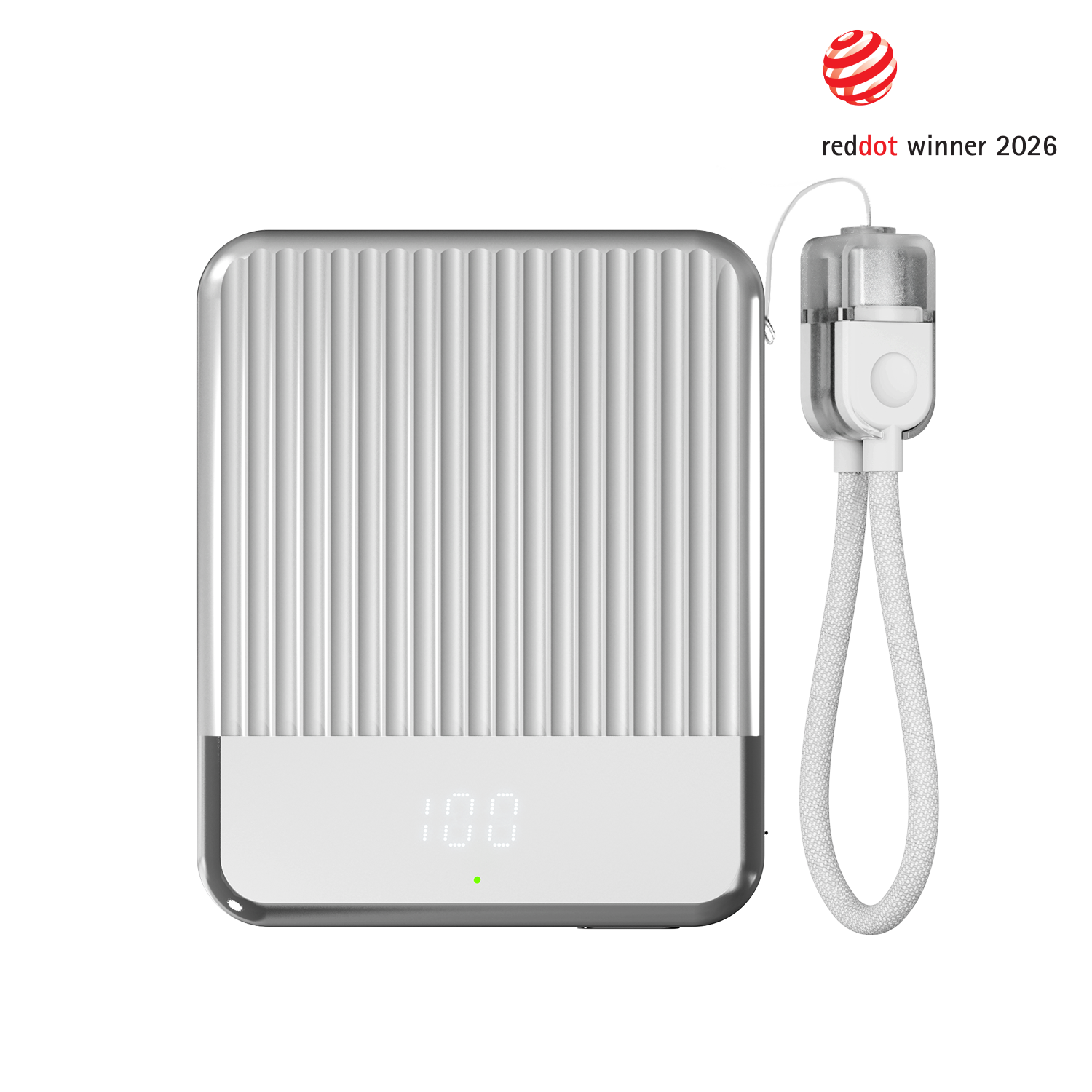 Velox 5K Mini Power Bank SIlver