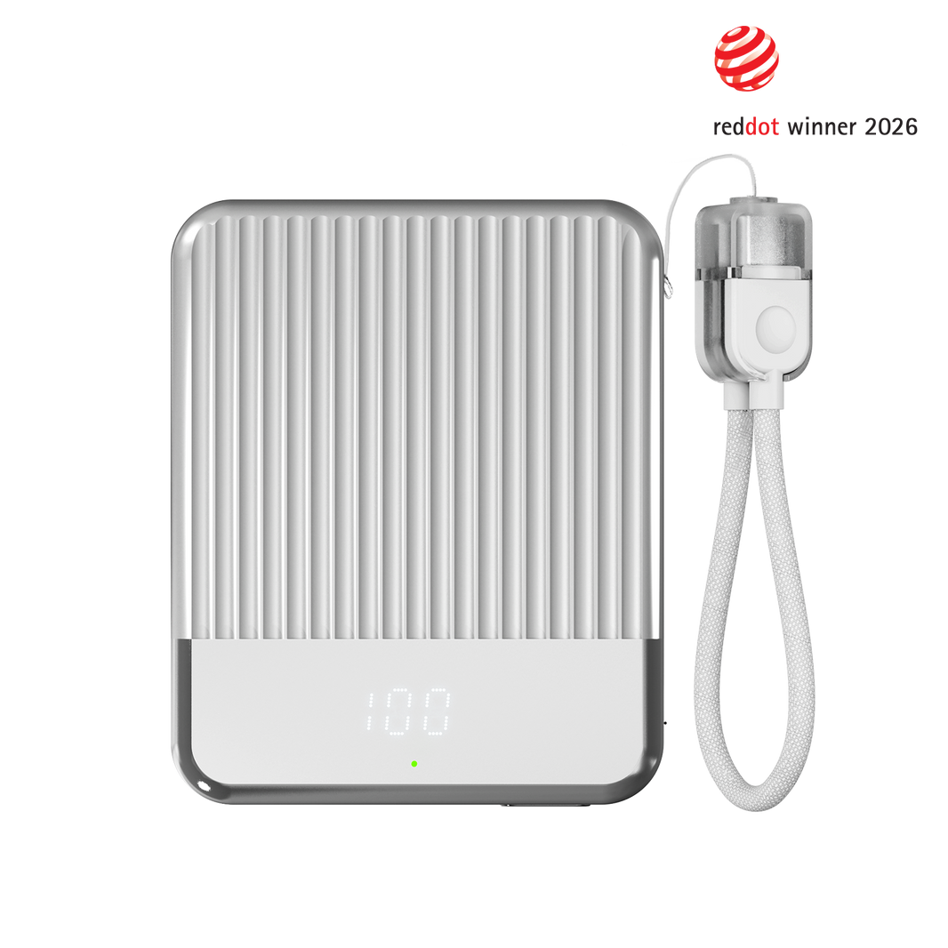 Velox 5K Mini Power Bank SIlver
