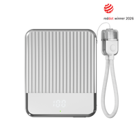Velox 5K Mini Power Bank SIlver