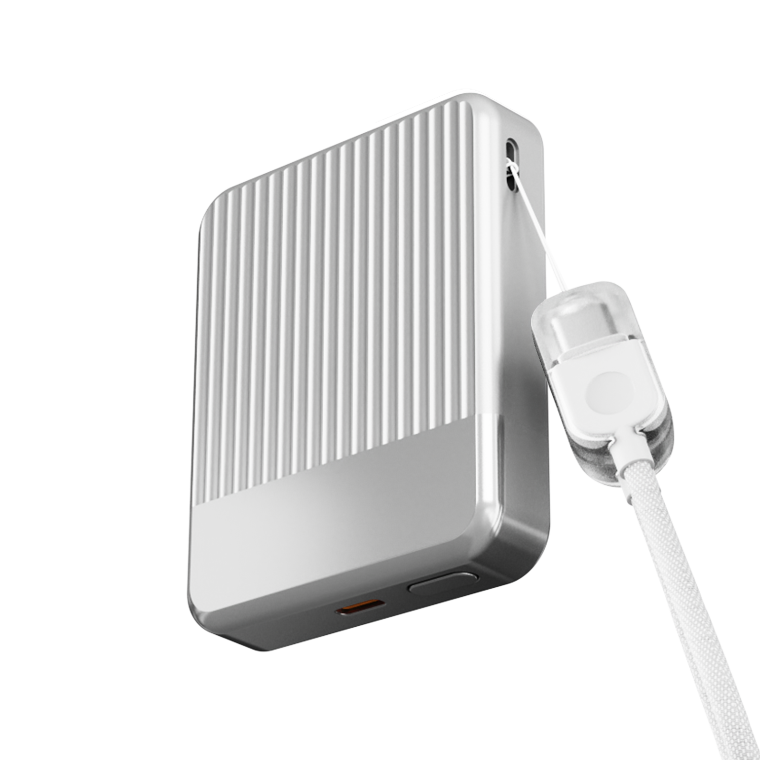 Velox 5K Mini Power Bank SIlver