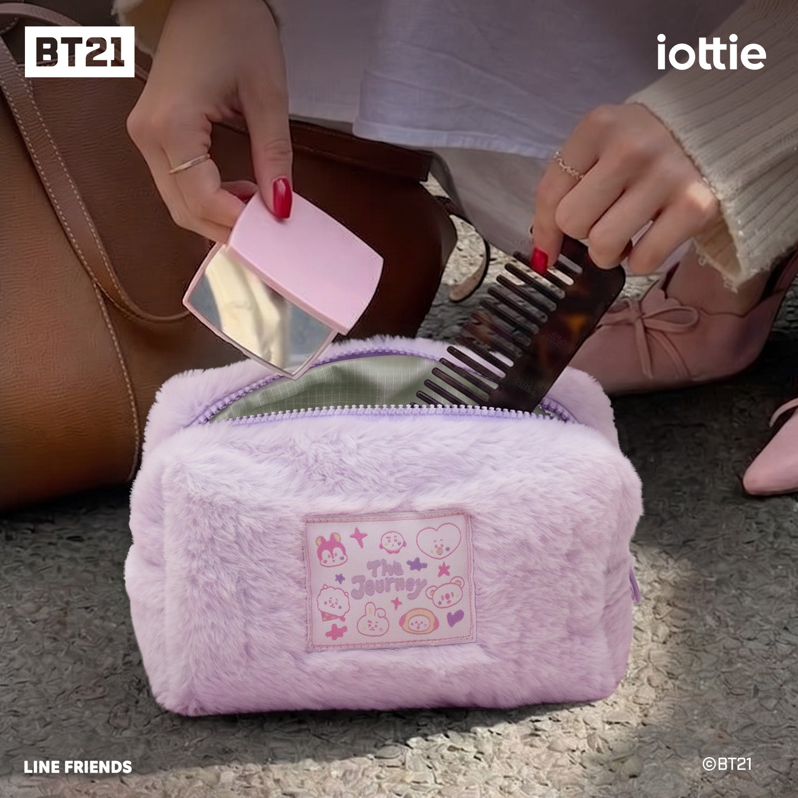 Plush Travel Pouch
