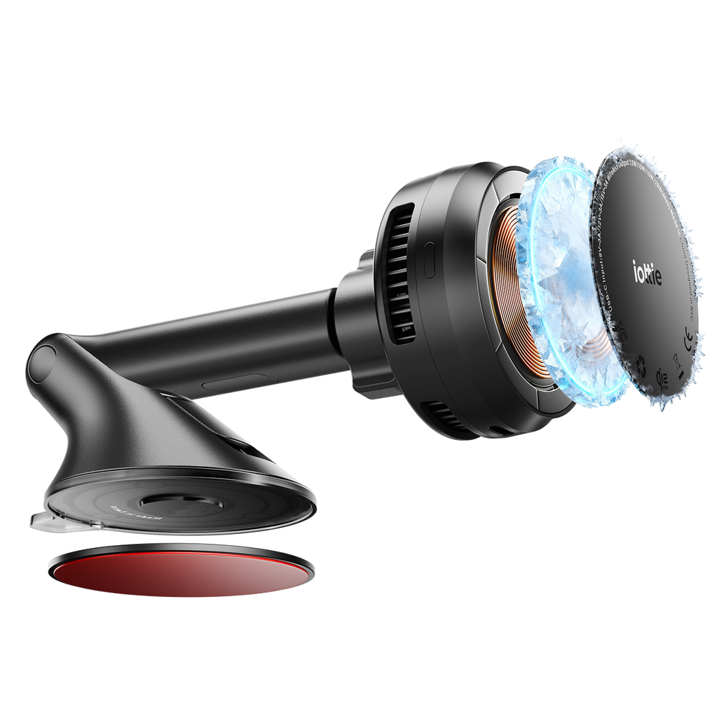 Velox Pro Qi2.2 25W Fast Charging Magnetic Wireless Car Charger