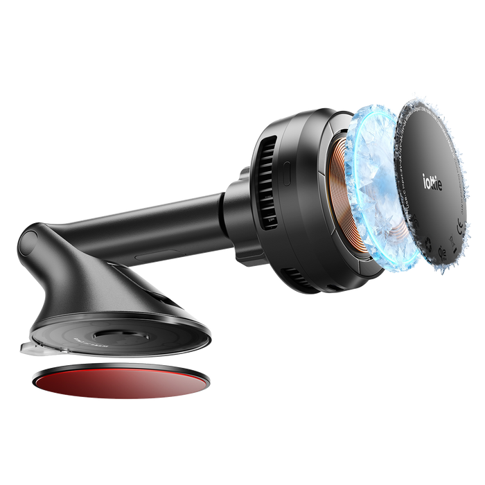 Velox Pro Qi2.2 25W Fast Charging Magnetic Wireless Car Charger